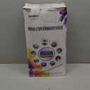 Shoe Cover Dispenser with 200 Disposable Covers, Non Slip Automatic Machine Shoe Covers Fits Most Shoes Size, Ideal Indoor Use for Home Office Factory