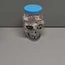 30 Pack Halloween Ring Candy - Individually Wrapped Holiday Themed Skull Candys Packed in a Skull Jar  Trick Or Treat Strawberry And Tutti Frutti Delicious Candys - Bulk Halloween Suckers Great Use, For Kids, Trick Or Treat, Party Favor, Classrooms, Goodie Bags (EXP 06/18/27)