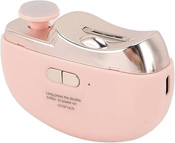 Allyplay 2026 Upgraded Electric Nail Clipper, Electric Nail File, 2 Speeds Automatic Nail Trimmer with LED Light & Clip Storage - USB Rechargeable for Baby, Kids, Adults, Seniors