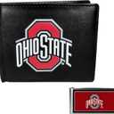 Siskiyou Sports NCAA Leather Bi-fold Wallet & Color Money Clip