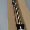 Window Curtain Rods 36 to 72 Inches, 1 Inch Diameter Adjustable Drapery Rod, Decorative Heavy Duty Curtains Rod with Fancy Round Finials for Living Room, Bedroom, Patio, Antique Bronze