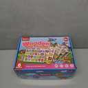 SYNARRY Wooden Puzzles for Toddlers 1-3, 6XSET Puzzles for Toddlers 2-4 with Rack, Learning Alphabet Number Shape Animal Dinosaur, Toddler Valentines Day Easter Basket Stuffers Gifts Toys for Boy Girl