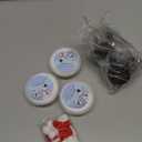 9 Pack Build a Snowman Kit Snowman Crafts for Kids,Modeling Clay Snowman DIY Kit, Christmas Stocking Stuffers for Kids,Christmas Crafts Xmas Gift