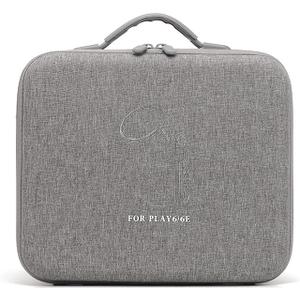 Hard Shell Storage Bag for XGIMI PLAY6/PLAY6E Projector Holder,Waterproof & Portable Carrying Case with Shoulder Strap (Grey)