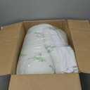 Niagara Sleep Solution Ultra Soft Full Size Mattress Topper - Viscose Made from Bamboo Pillow Top Mattress Pad for Back Pain Relief - Naturally Cooling for Hot Sleepers, Green