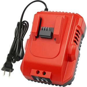 Rapid Battery Charger Station for Milwaukee M18 Charger Compatible with Milwaukee 18V Lithium Battery (Red)