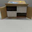 HORLIMER 6x4x3 Inches Shipping Boxes Set of 50, White Corrugated Cardboard Box Literature Mailer