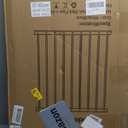 WAOWAO Window Safety Guards for Children Kids Child Toddler Pets Proof Extra Wide White Tension Security Window Guard Gate for Home Fit 2 Piece(19.49"-33.64“).