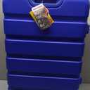 SwissGear 7366 Signature Hardside Expandable Luggage with Spinner Wheels, TSA Lock, Cup-Holder, Cobalt, Carry-On 19-Inch