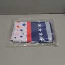 Stars America Independence Day 4th of July Memorial Day Patriotic Tablecloth Rectangle Washable Table Covers for Home Party Decorations 60x84 Inch