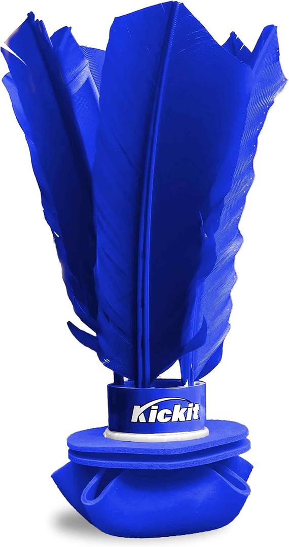 Kickit | The Original Birdie Soccer Trainer | Play Outdoors, Indoors or Backyard, Beach or Tailgate, All Ages Fun & Travel Friendly (Blue)