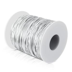 20 Gauge (0.8mm) 304 Stainless Steel Wire for Bailing Wire Sculpting Wire Jewelry Making Wire, Silver