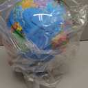 8'' Illuminated Globe for Kids(World Globe with Stable Heavy Metal Base Rewritable Easy-Read High Clear Map Educational Interactive for Children Learning STEM Toy Present for 3+ Years Old)