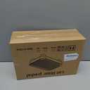 Rolcoassuns Litter Box Ramp, Cat Steps/Stair for Litter Box, Litter Catcher with Filter Function and Non-Slip Rubber Feet, Suitable for Small and Elderly Cats (Light Grey with Wooden Base)