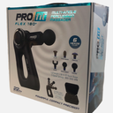 Handheld Therapeutic Percussion Massage Gun with 5 Speed Settings, 3 Arm Angles, and 4 Swappable Heads for Premium Back & Muscle Relief