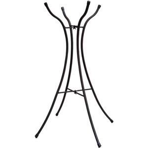 Evergreen Garden Metal Hourglass Shape Bird Bath Stand for Outdoors | 31" Tall Fits up to 18" Diameter Bowls | Weatherproof Easy Assembly | 4 Stable Steel Legs for Garden Patio Outside