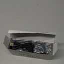 Netzu 3-in-1 Digital Clocks for Living Room with Temperature, Date & Time Display - 4 Levels Birghtness, 3 Volumes, Small & Compact Plug-in Alarm Clock for Bedroom, Office (Black)