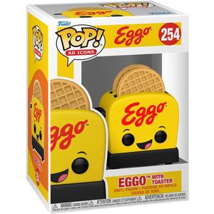 Funko Pop! AD Icon: Kellogg's - Eggo with Toaster - Collectable Vinyl Figure - Gift Idea - Official Merchandise - Toys for Kids & Adults - Ad Icons Fans