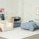 Delta Children - GapKids Wood Toddler Bed with Reversible Headboard - Greenguard Gold Certified, Indigo Blue, Full