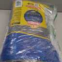 No Magnetic Thermal Door Curtain Fits Doors Size 32"x80"Curtain Size 35"x82", Insulated Curtain Side Open, Keep Warm in Winter Cool in Summer,Diamond Pattern,Gray