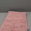 Yurhap Fleece Baby Blanket Heart Checkered Blanket, Ultra Soft Cozy Baby Blankets for Girls Boys, Fluffy Infant Toddler Newborn Receiving Blankets for Crib Stroller 3040 (Light Pink)