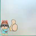 Coavas Window Privacy Film Frosted Glass Static Clings, Decorative Bathroom Door Window Covers Day and Night, Heat UV Blocking Anti-Glare Frosting Stickers for Christmas, 17.5 x 78.7 Inch, Pure