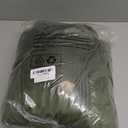 LAMIT Olive Green Velvet Curtains for Living Room 102 Inch Length, Room Darkeing Blackout Panels Luxury Thermal Insulated Back Tab and Rod Pocket Window Drapes for Bedroom, 2 Panels, 52 x 102 Inch