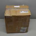 13x5.00-6 Flat Free Lawn Mower Tire, 13x5-6 Zero Turn Mower Front Tires, 13x5x6 Solid Lawn Mower Tires for Residential and Commercial, with 1/2" 3/4" 5/8" Bearings, 3.25"-6.85" Centered Hub, 2 Pack (White)