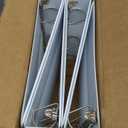 Cardinal 1.5 Inch 3 Ring Binder, D Ring, White, 4 Pack, Holds 375 Sheets (29400)