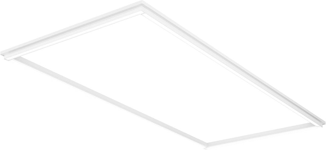Lithonia Lighting Frame 2x4 LED Lay-in Ceiling Light, 2 ft. x 4 ft. Lighting Fixture for Offices and Classrooms, 4000/5000/6000 Adjustable Lumen Output, 3500/4000/5000 Switchable Color Temperature