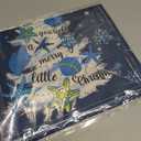 Coastal Christmas Decorations Table Runner Christmas Tree Snow Starfish Shell Ocean Beach Themed Winter Xmas Kitchen Dining Home Decor 13x60 Inch