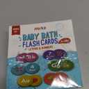merka Bath Toys Flash Cards - 36-Pc Multicolor 2.25-Inch Foam Alphabet & Number Cards - Waterproof Bath Time Toddler Learning Toys for Ages 1-3
