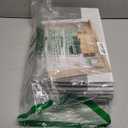 Criusia 6 Pack Clothes Bins for Organization - 16x12 Extra Large Storage Baskets for Shelves Closet Bedroom - Toy Storage Organizer Bins Boxes Cubes for Nursery - RV Apartment Essentials (White with Grey)