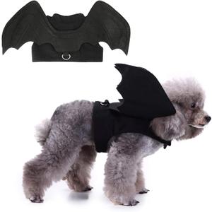 Rypet Dog Halloween Costume, Halloween Bat Wings Pet Costumes for Dogs Cats Halloween Party Large Rypet Dog Halloween Costume, Halloween Bat Wings Pet Costumes for Dogs Cats Halloween Party Large