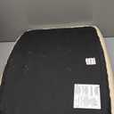 FDW Criss Cross Chair Armless Cross Legged Office Desk Chair Adjustable Swivel Ergonomic Desk Chair No Wheels U Shaped Backrest with Wide Seat Native Sponge Computer Task Vanity Chair for Home Office