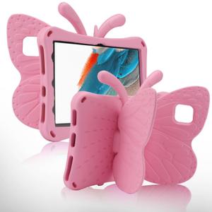 Simicoo T-Mobile REVVL Tab 2 5G Tablet 10.1 inch 2025 Cute Butterfly Case with Stand for Kids Girl Light Weight EVA Rugged Shockproof Full Cover Kids Friendly Kid Pro Tablet Cover for REVVL Tab2 Pink