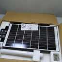 4800W Solar Street Lights Outdoor, Wide Agnle Street Light Dusk to Dawn, 6500k Solar Commercial Lights Outdoor High Lumen with Motion for Parking Lot, Dirveways