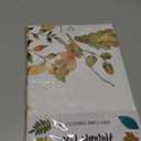 Home Bargains Plus Thanksgiving Contemporary Orange Pumpkin Tablecloth, 70 Inch Round, Fall Harvest Easy Care Fabric Table Cover (Multi Heritage Pumpkin)