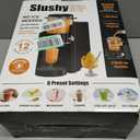 Slushie Machine, Ice Cream Maker, Slushy Machine for Home and Families, No ice needed with Rapid Chill & Temperature Control, Multi-function for Margarita, Frapp, Easy to Clean, Black