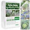 GonLei Garden Netting 10 X 50 FT Ultra Fine Netting for Garden Protection,Garden Netting for Raised Beds,Mosquito Net for Blueberry Shrubs Vegetables Fruits Flowers Crops Pest Barrier