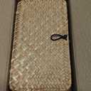 Wicker Storage Basket with Lid, Natural Seagrass Storage Baskets for Organizing, Rectangular Woven Basket for Storage, Decorative Boxes Bins with Lids Home Organizer Decor (9.05" x 5.11" x 3.34")