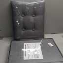 FaiPue Storage Ottoman. Foot Rest Stool with Thicker Foam Padded Seat. Linen Footstool Storage Bench, 350 lbs Folding Bench Small Ottoman for Living Room, Bedroom, Coffee Table. 17x13x13in, Dark Gray 6 Pack