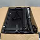 Fireplace Screen with Sliding Doors, 37.8" L x 30.7" W Hand-Forged Iron Fire Place Screens Stand Alone Heavy Duty, Decorative Fireplace Door Gate Cover Guard for Living Room Children and Pet Proofing