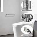 ZUEXT 24 Inch Brushed Nickel Anti Slip Shower Grab Bar with Knurled Grip