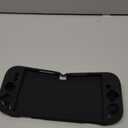 Moko Silicone Protective Case for Nintendo Switch 2 (2025) - Soft Flexible Skin Cover | Ergonomic Grip, Shock-Absorption & Anti-Scratch, Black (Non-Dockable) (1 Pack-Silicone)