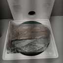 Silent Hamster Wheel 8.7 Inch Dual-Bearings Small Animals Quiet Running Exercise Wheels, Height Adjustable for Dwarf Hamsters, Gerbils, Mice, Hedgehog, or Other Small Pets, Avocado Green