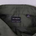 Van Heusen Men's Dress Shirt Regular Fit Oxford Solid (17.5"-18" Neck 34"-35" Sleeve, Dark Green)