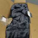 Sealy Heated Electric Blanket Twin Size, Flannel Electric Blanket with 10 Heating Levels & 1-12 Hours Auto Shut Off, Fast Heating Warming Blanket, Machine Washable, Grey, 62 x 84 Inch