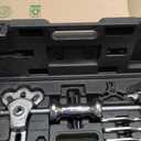 Orion Motor Tech Slide Hammer, 9-Way Internal/External Slide Hammer Puller Set - Pulls Hubs, Rear Wheel Axle Shafts, Bearings, Bushings, Seals, Retainers (black case)