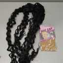Human Hair Bundle Natural Black Deep Wave 3 Bundles 28 30 32 Inch Real Natural Black Deep Wave Human Hair Extensions 160g